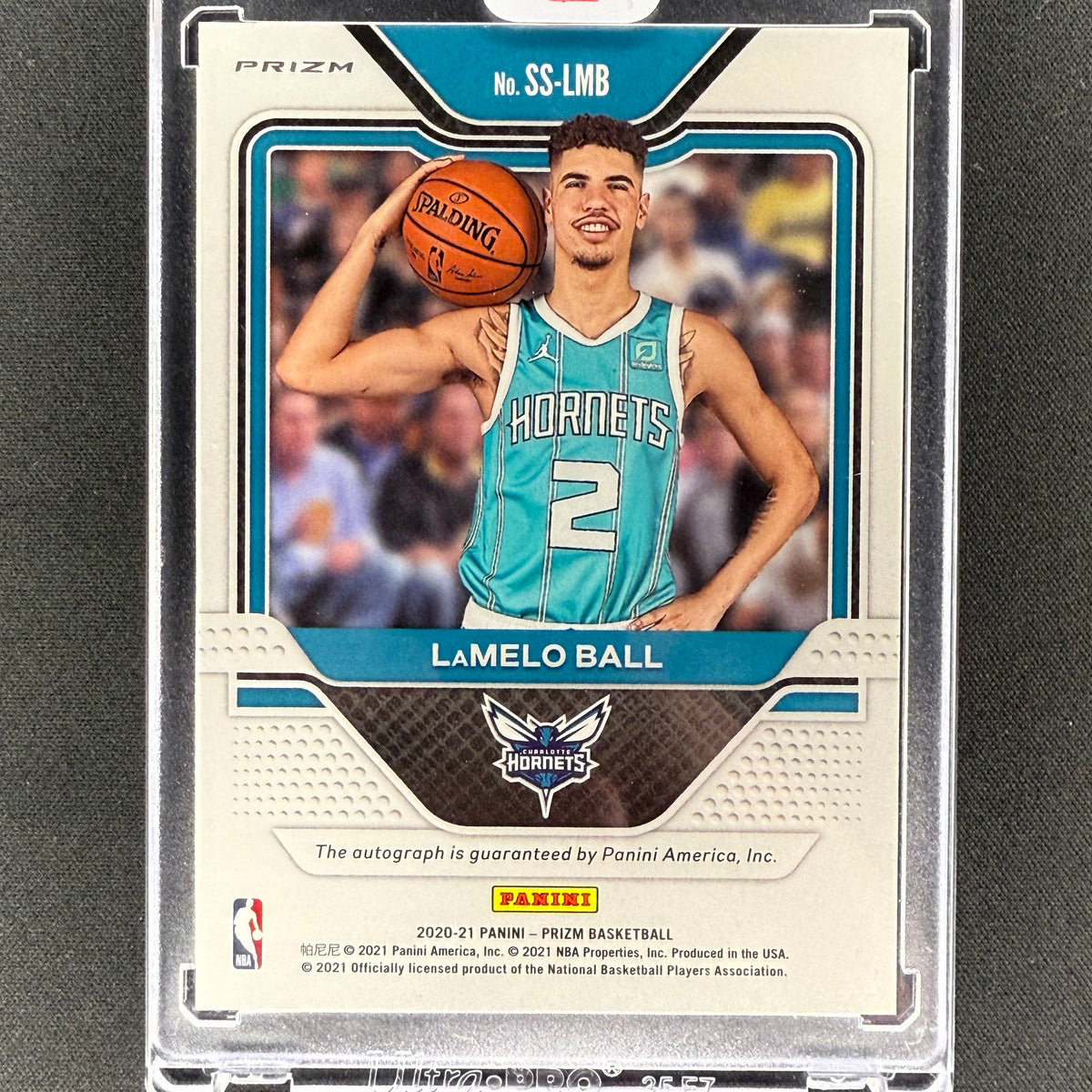 Lamelo Ball RC Auto 2020/21 Prizm Choice Sensational Signatures 