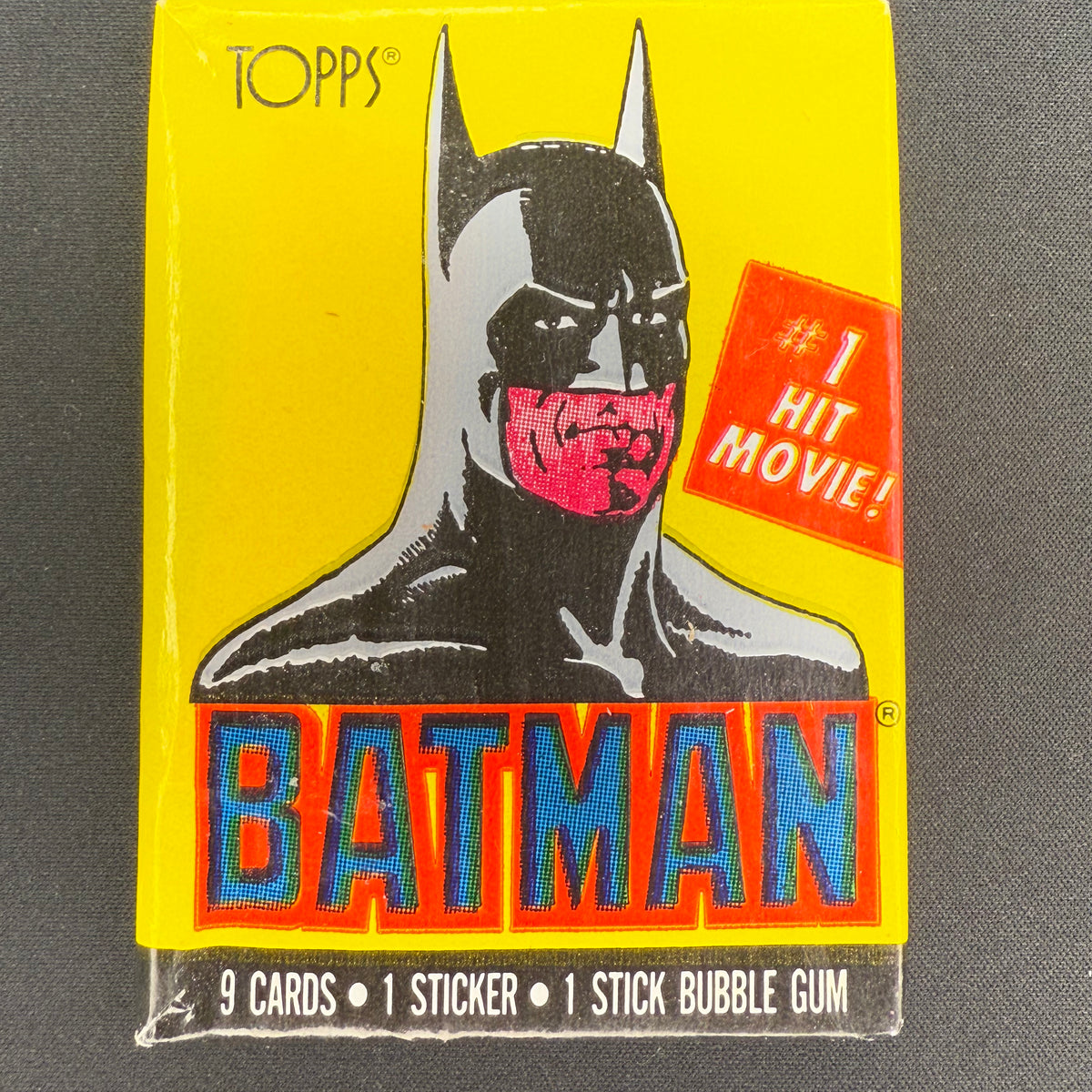 Topps Batman 1989 Pack  culture-n-cards