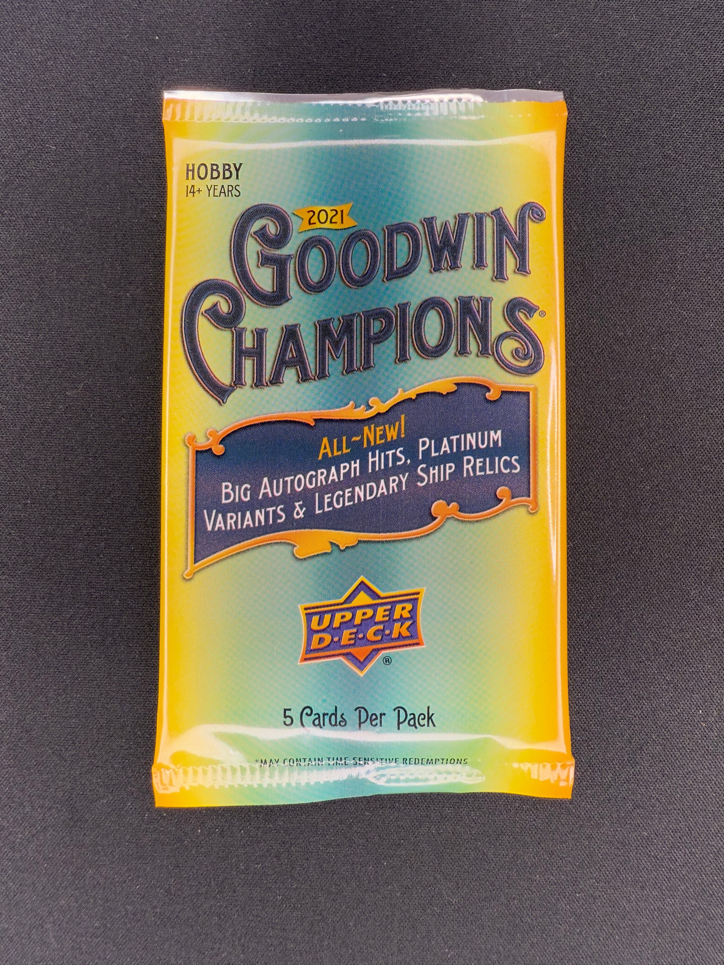 2021 Upper Deck Goodwin Champions Hobby Pack