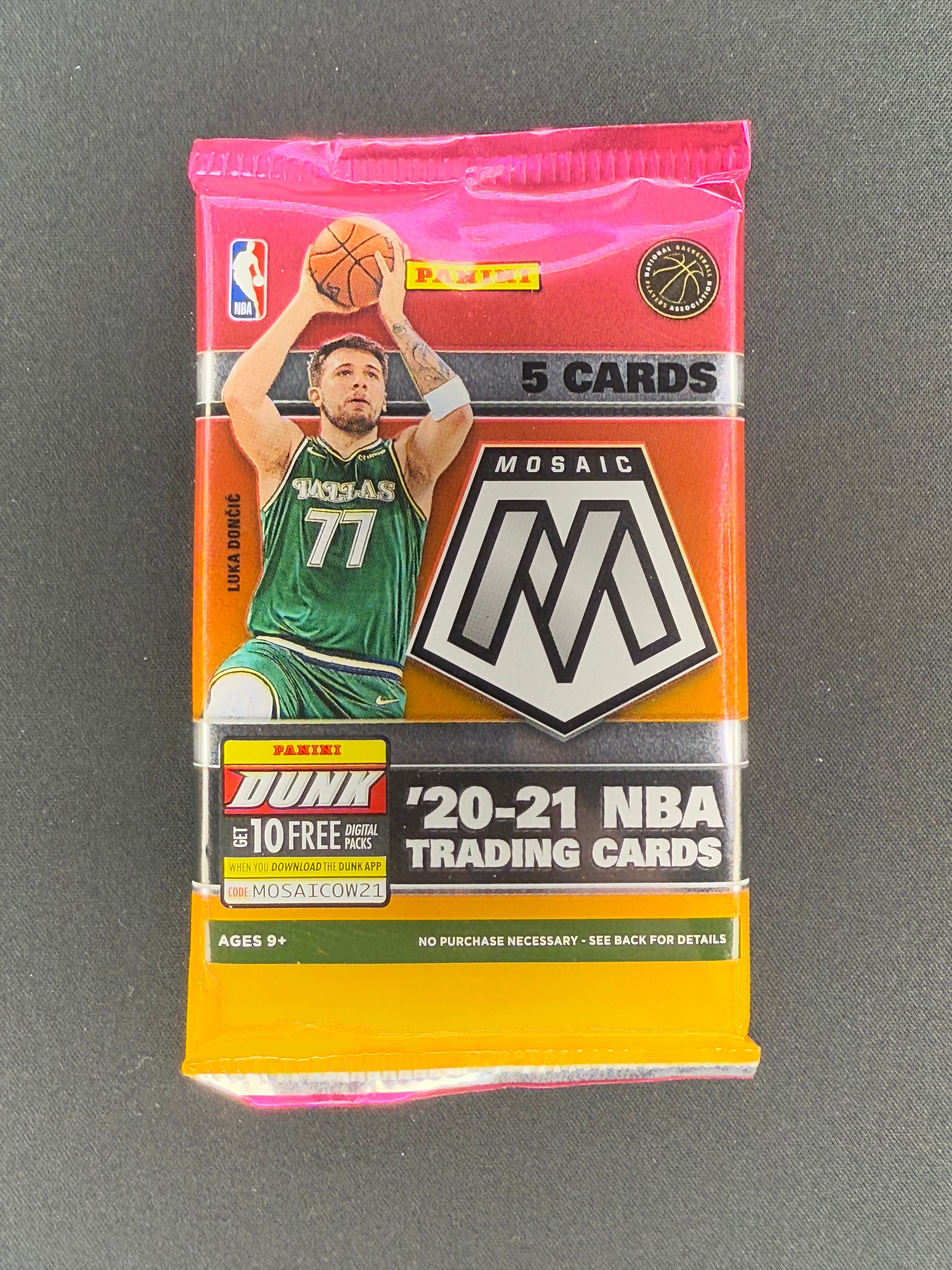 2020-21 Mosaic T-Mall Hobby - Pack