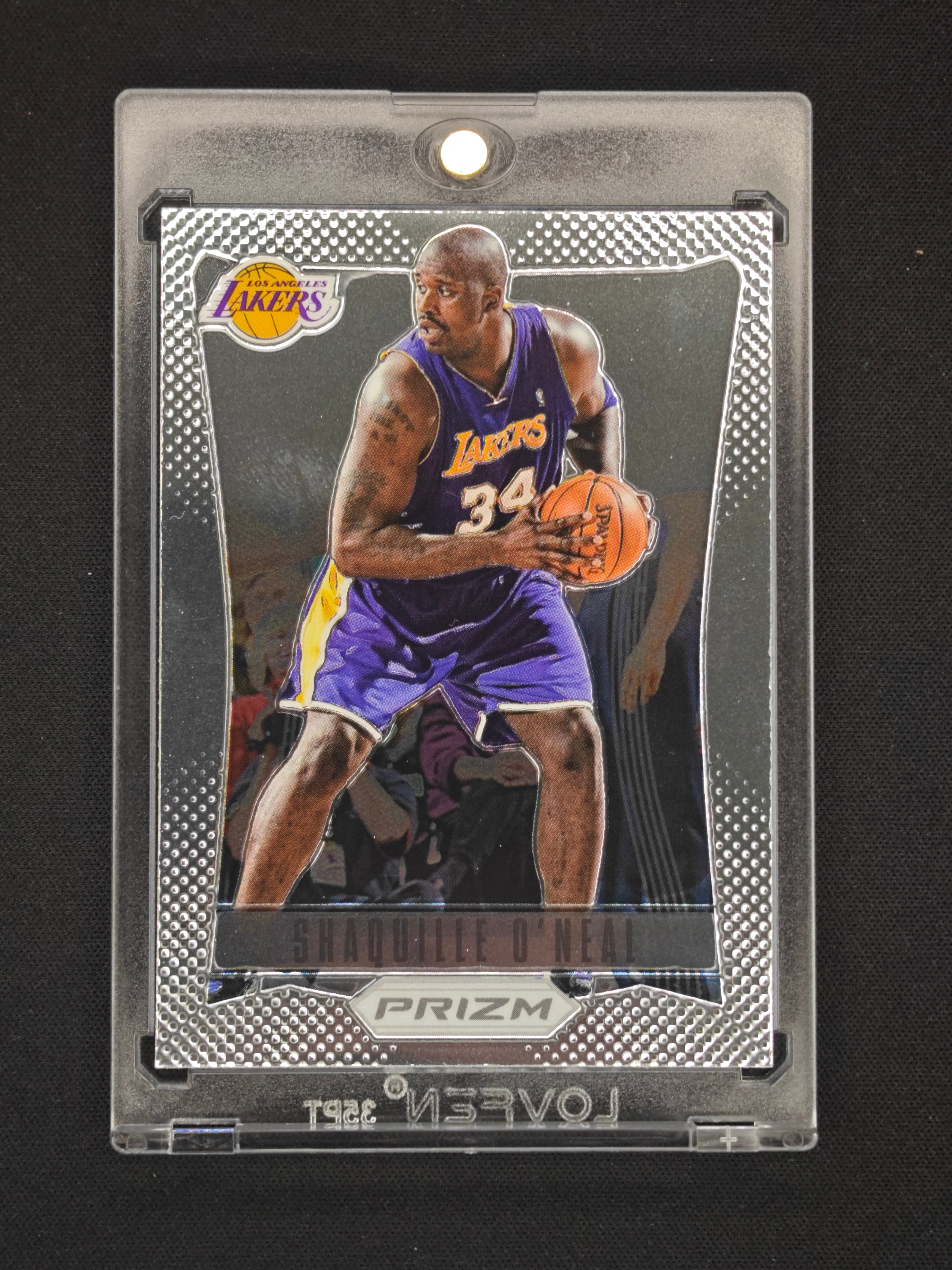 2012 Panini Prizm Shaquille O'Neal Lakers